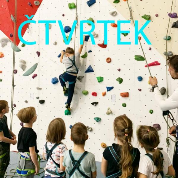 Lezecký kroužek pro děti -  druhé pololetí (ČTVRTEK)