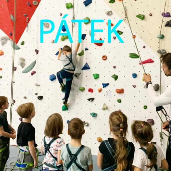 Lezecký kroužek pro děti -  druhé pololetí - (PÁTEK)